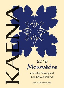 2016 Mourvedre
