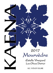 2017 Mourvedre