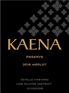 2018 Reserve Merlot