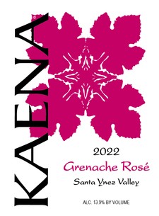 2022 Grenache Rose