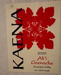 2020 Ali'i Grenache