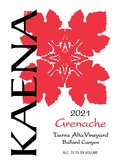 2021 Tierra Alta Grenache